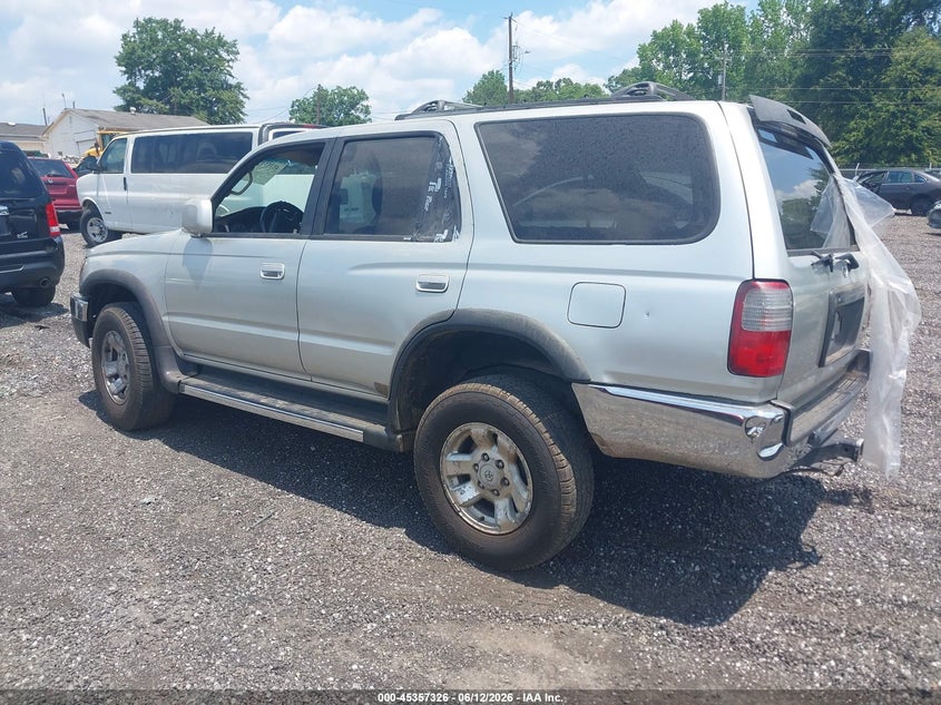 1999 Toyota 4runner VIN JT3GN86R7X0110479 IAAI salvage auction — RIGHT FRONT, Salvage (South Carolina), sold $400 on 2026-07-24 (photo 3)