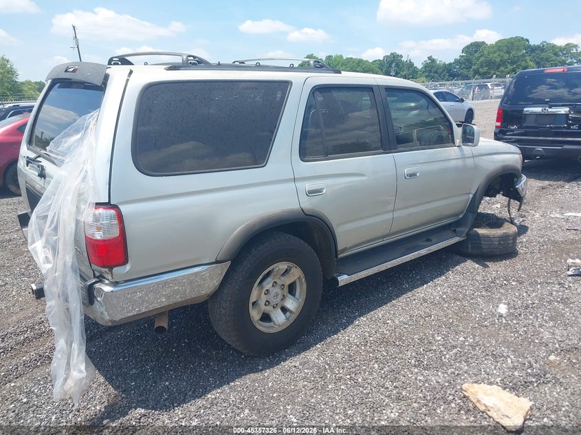 1999 Toyota 4runner VIN JT3GN86R7X0110479 IAAI salvage auction — RIGHT FRONT, Salvage (South Carolina), sold $400 on 2026-07-24 (photo 4)