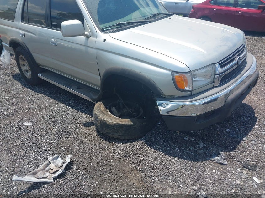 1999 Toyota 4runner VIN JT3GN86R7X0110479 IAAI salvage auction — RIGHT FRONT, Salvage (South Carolina), sold $400 on 2026-07-24 (photo 6)