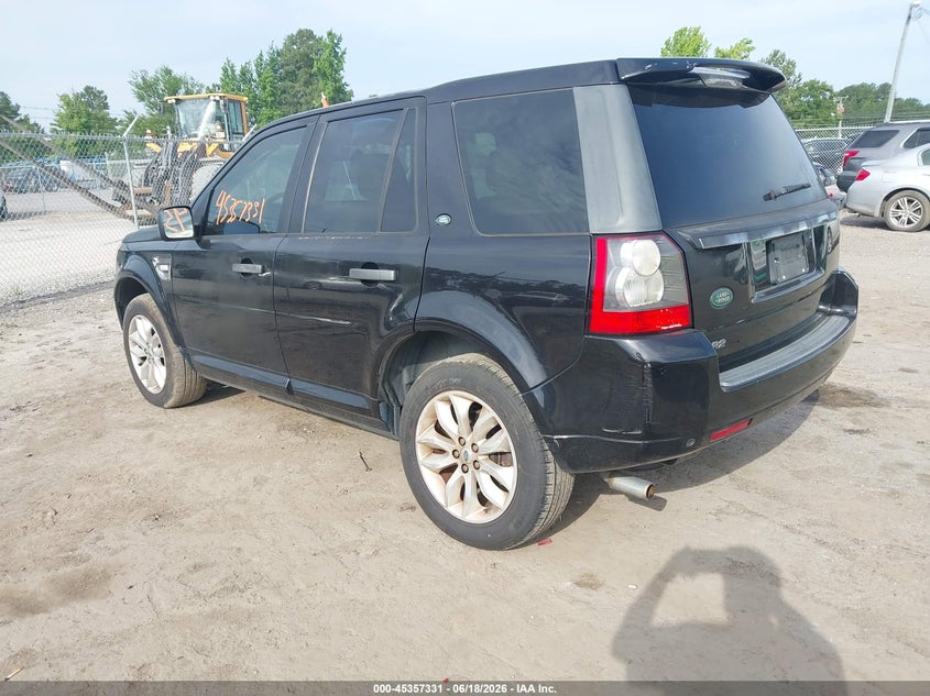 2012 Land rover Lr2 VIN SALFR2BN6CH308275 IAAI salvage auction — LEFT SIDE, Clear (Virginia), sold $750 on 2026-08-22 (photo 3)
