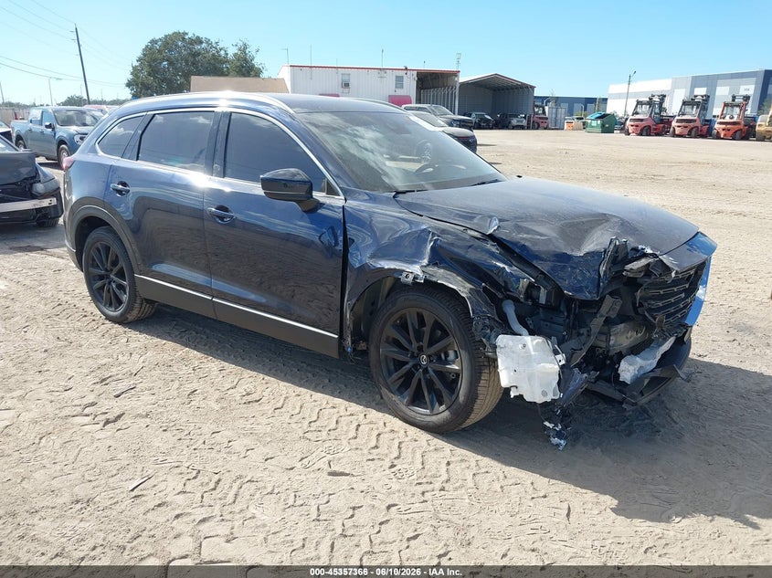 2022 Mazda Cx-9 VIN JM3TCBAY2N0629701 IAAI salvage auction — RIGHT FRONT, Rebuildable (Florida), sold $400 on 2026-07-28 (photo 1)