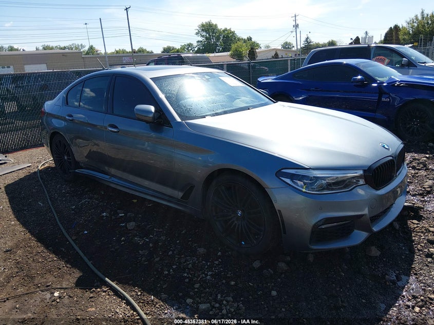 2017 BMW 5er VIN WBAJE7C3XHWA03288 IAAI salvage auction — REAR END, Salvage (Ohio), sold $9,700 on 2026-07-15 (photo 1)