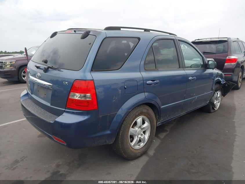 2008 Kia Sorento VIN KNDJD735X85777521 IAAI salvage auction — RIGHT FRONT, Salvage (North Carolina), sold $525 on 2026-07-08 (photo 4)