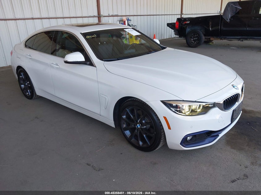 2019 BMW 4er VIN WBA4J1C52KBM16096 — IAAI salvage auction photo
