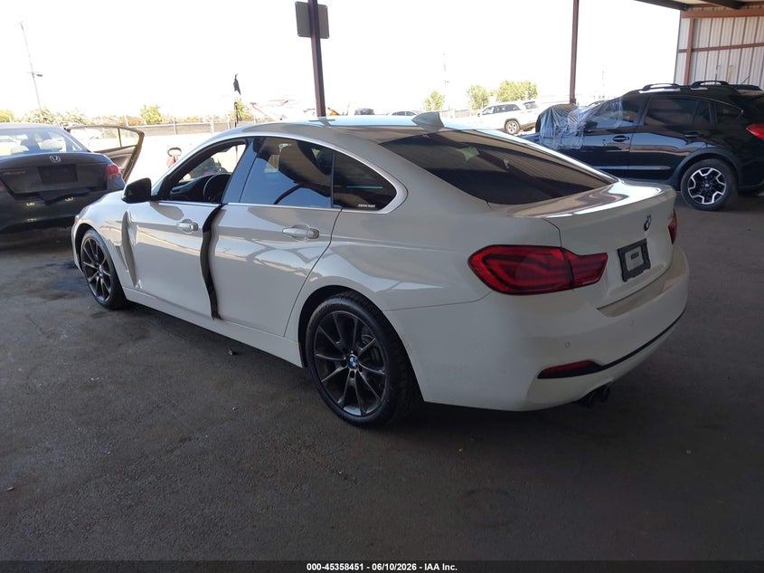2019 BMW 4er VIN WBA4J1C52KBM16096 IAAI salvage auction — SIDE, Salvage Title, sold $8,700 on 2026-08-19 (photo 3)