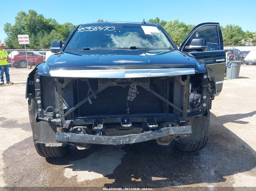 2018 Cadillac Escalade VIN 1GYS4HKJ2JR194233 IAAI salvage auction — FRONT END, Clear (Indiana), sold $7,800 on 2026-07-18 (photo 6)