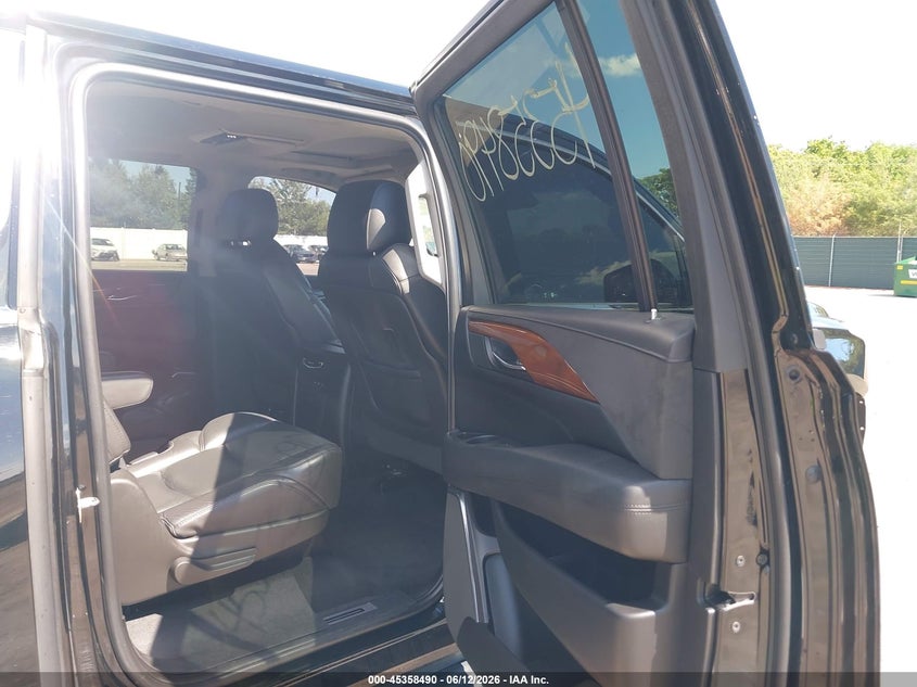 2018 Cadillac Escalade VIN 1GYS4HKJ2JR194233 IAAI salvage auction — FRONT END, Clear (Indiana), sold $7,800 on 2026-07-18 (photo 8)
