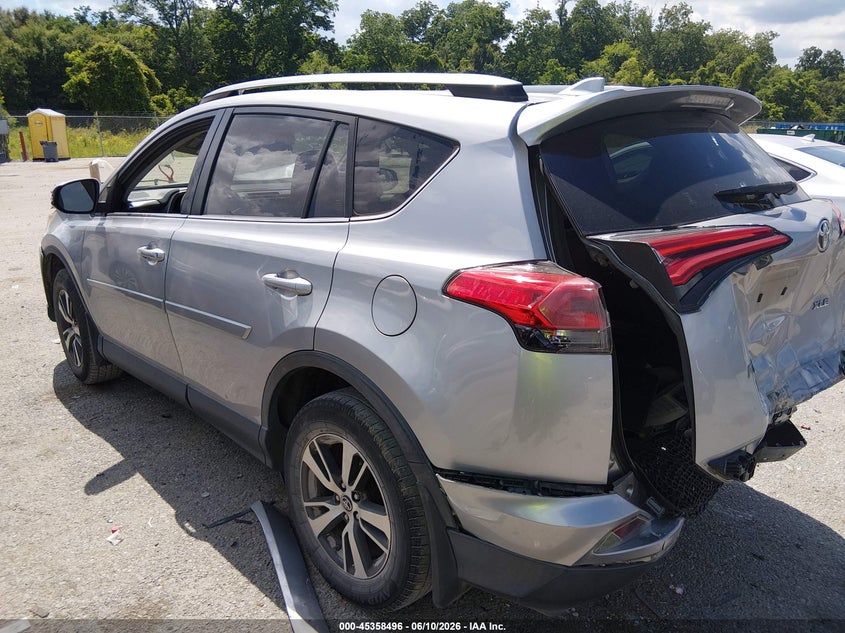 2018 Toyota Rav 4 VIN JTMWFREV0JJ160327 IAAI salvage auction — FRONT & REAR, Salvage (Louisiana), sold $4,100 on 2026-07-07 (photo 3)
