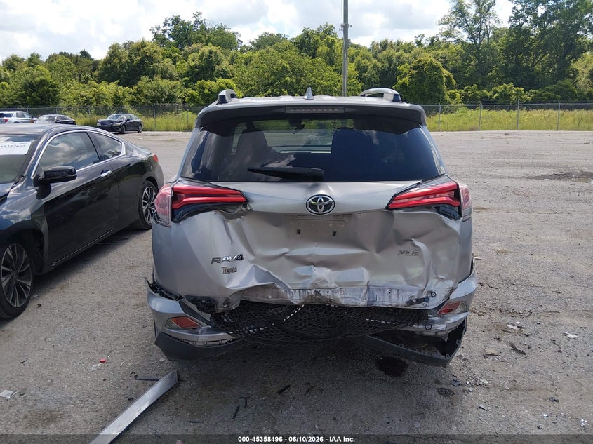 2018 Toyota Rav 4 VIN JTMWFREV0JJ160327 IAAI salvage auction — FRONT & REAR, Salvage (Louisiana), sold $4,100 on 2026-07-07 (photo 6)