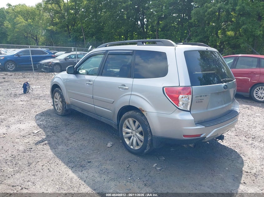 2012 Subaru Forester VIN JF2SHADC8CH447498 IAAI salvage auction — NORMAL WEAR, Clear (New York), sold $300 on 2026-07-21 (photo 3)