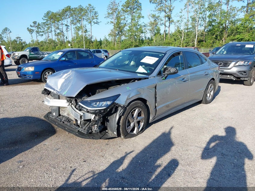 2020 Hyundai Sonata VIN 5NPEG4JA3LH061589 IAAI salvage auction — FRONT & REAR, Certificate Of Destruction (Florida), sold $1,350 on 2026-07-21 (photo 2)