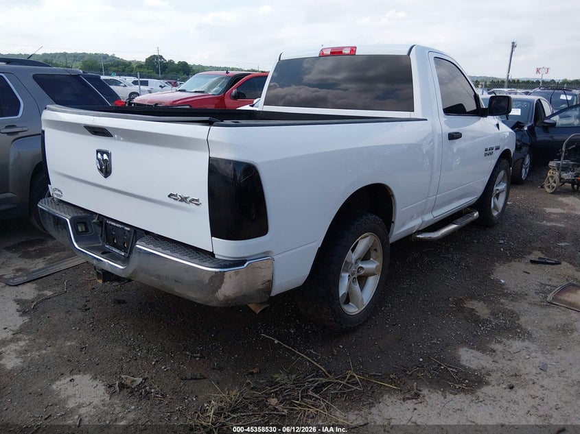 2016 Ram 1500 VIN 3C6JR7AT9GG374132 IAAI salvage auction — WATER/FLOOD, Clear (Oklahoma), sold $525 on 2026-10-03 (photo 4)