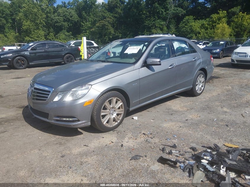 2012 Mercedes-benz E-klasse VIN WDDHF5KB8CA608916 IAAI salvage auction — ROOF, Salvage (Mississippi), sold $1,550 on 2026-07-22 (photo 2)