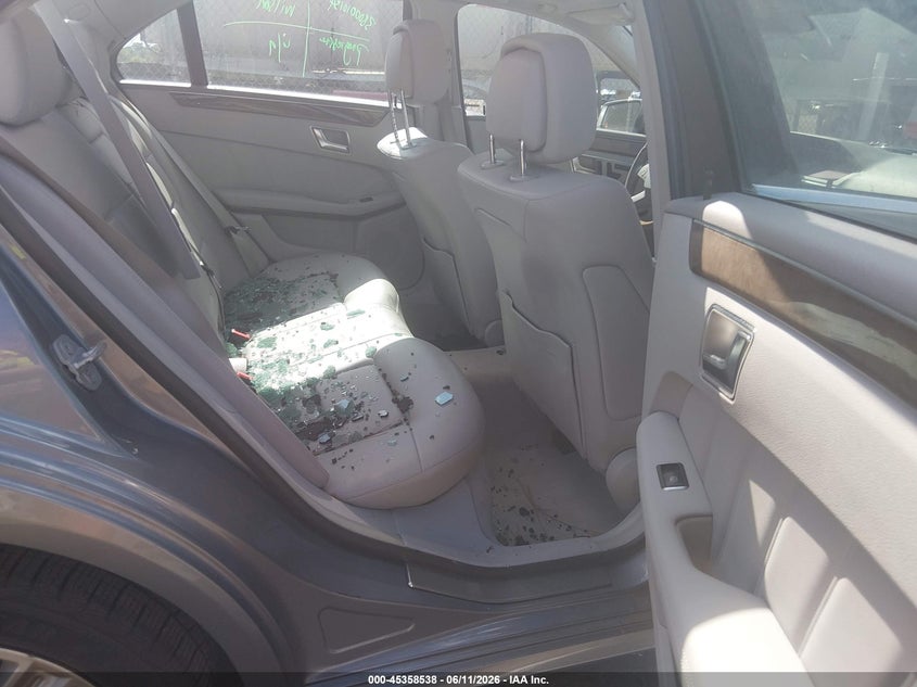 2012 Mercedes-benz E-klasse VIN WDDHF5KB8CA608916 IAAI salvage auction — ROOF, Salvage (Mississippi), sold $1,550 on 2026-07-22 (photo 8)