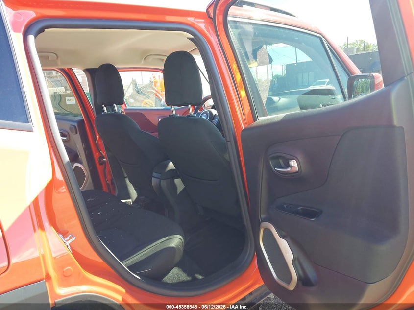 2015 Jeep Renegade VIN ZACCJABT1FPB39676 IAAI salvage auction — FRONT END, Clear (Michigan), sold $850 on 2026-07-16 (photo 8)