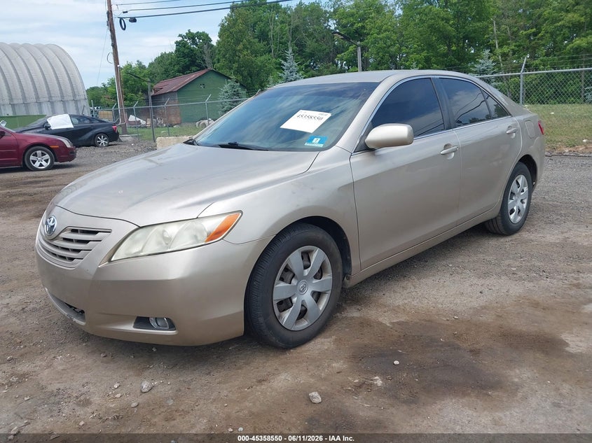 2007 Toyota Camry VIN JTNBE46K373077783 IAAI salvage auction — NORMAL WEAR, Clear (New Jersey), sold $750 on 2026-07-09 (photo 2)