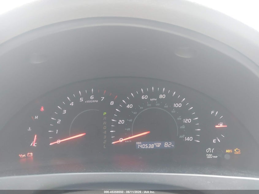 2007 Toyota Camry VIN JTNBE46K373077783 IAAI salvage auction — NORMAL WEAR, Clear (New Jersey), sold $750 on 2026-07-09 (photo 7)