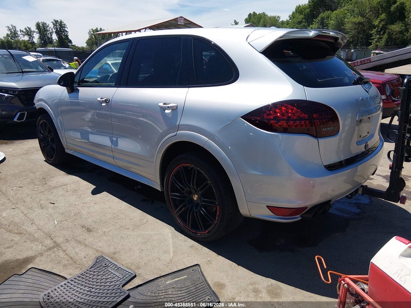 2013 Porsche Cayenne VIN WP1AD2A23DLA71247 IAAI salvage auction — FRONT END, Salvage - Greater Than 75% (Maryland), sold $2,850 on 2026-07-09 (photo 3)