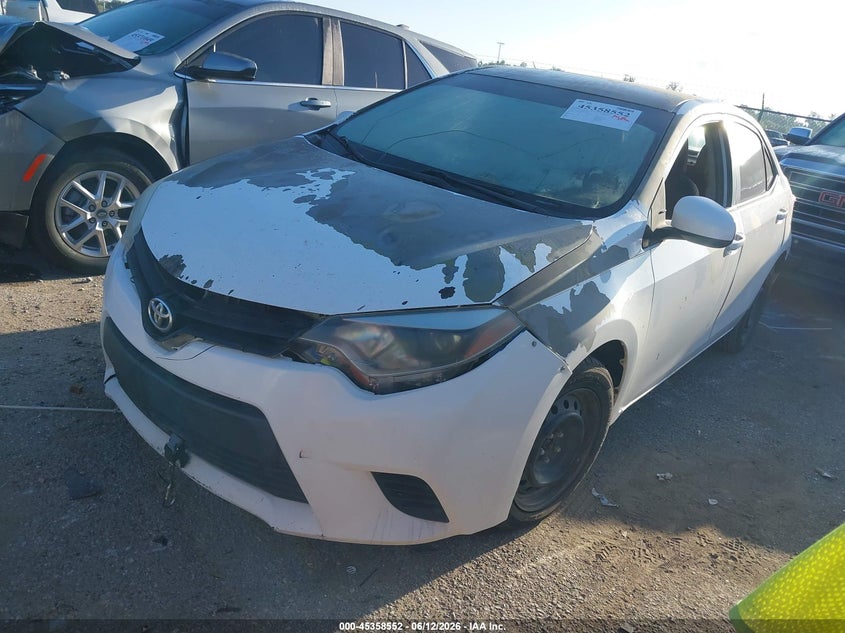 2014 Toyota Corolla VIN 5YFBURHE8EP147763 IAAI salvage auction — NORMAL WEAR, Permit To Sell (Louisiana), sold $1,450 on 2026-07-28 (photo 2)