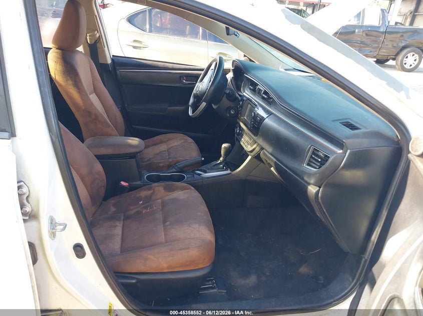2014 Toyota Corolla VIN 5YFBURHE8EP147763 IAAI salvage auction — NORMAL WEAR, Permit To Sell (Louisiana), sold $1,450 on 2026-07-28 (photo 5)