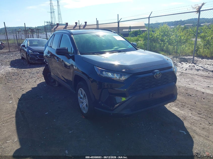 2019 Toyota Rav 4 VIN JTMF1RFV3KD002660 IAAI salvage auction — RIGHT REAR, Salvage (Pennsylvania), sold $7,650 on 2026-07-14 (photo 1)