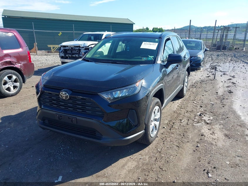 2019 Toyota Rav 4 VIN JTMF1RFV3KD002660 IAAI salvage auction — RIGHT REAR, Salvage (Pennsylvania), sold $7,650 on 2026-07-14 (photo 2)