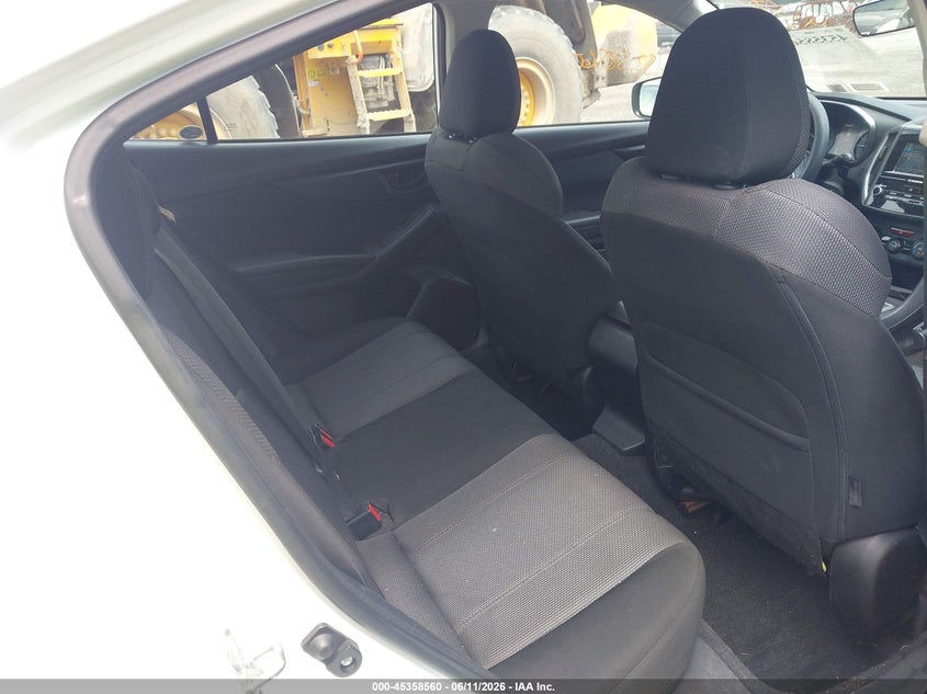 2017 Subaru Impreza VIN 4S3GKAD6XH3610818 IAAI salvage auction — FRONT & REAR, Mv-907A (New York), sold $1,350 on 2026-07-09 (photo 8)