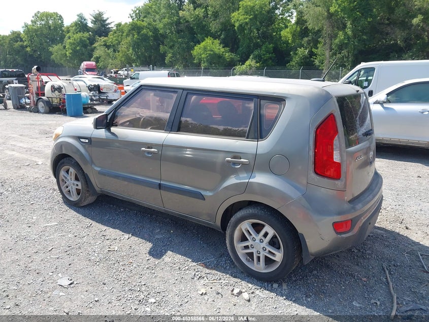 2013 Kia Soul VIN KNDJT2A56D7491723 IAAI salvage auction — LEFT SIDE, Clear (Virginia), sold $525 on 2026-07-07 (photo 3)