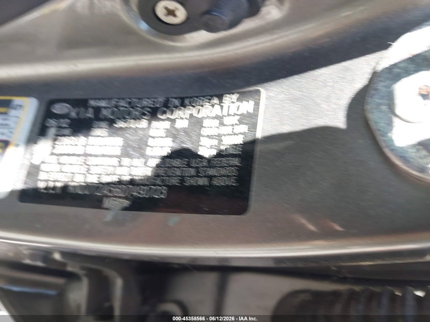 2013 Kia Soul VIN KNDJT2A56D7491723 IAAI salvage auction — LEFT SIDE, Clear (Virginia), sold $525 on 2026-07-07 (photo 9)