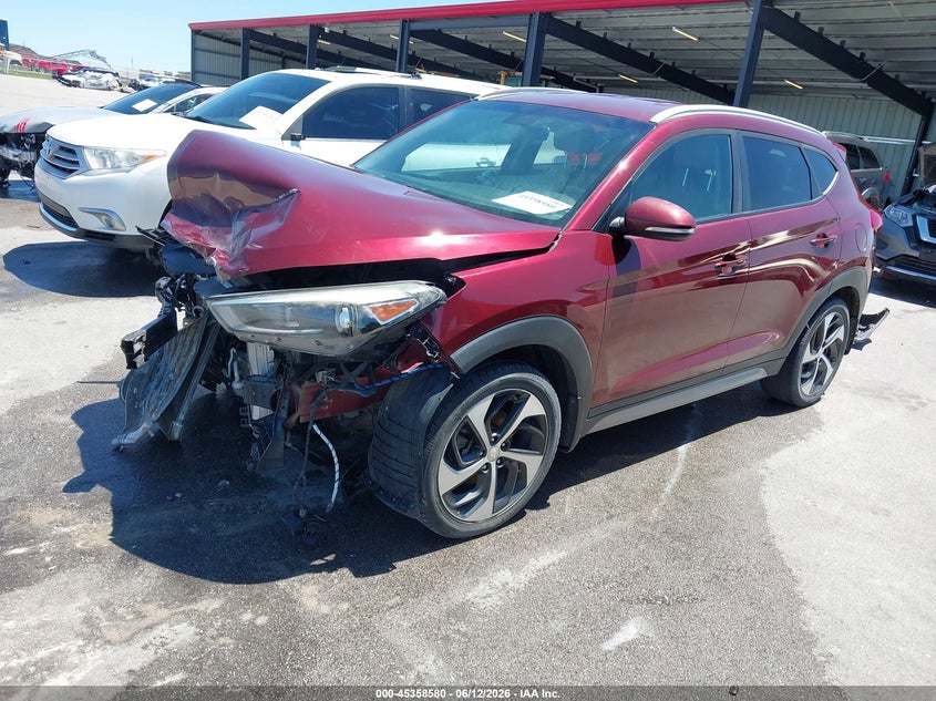 2017 Hyundai Tucson VIN KM8J3CA29HU313366 IAAI salvage auction — FRONT END, Certificate Of Title (Nebraska), sold $25 on 2026-07-23 (photo 2)