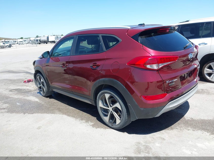 2017 Hyundai Tucson VIN KM8J3CA29HU313366 IAAI salvage auction — FRONT END, Certificate Of Title (Nebraska), sold $25 on 2026-07-23 (photo 3)