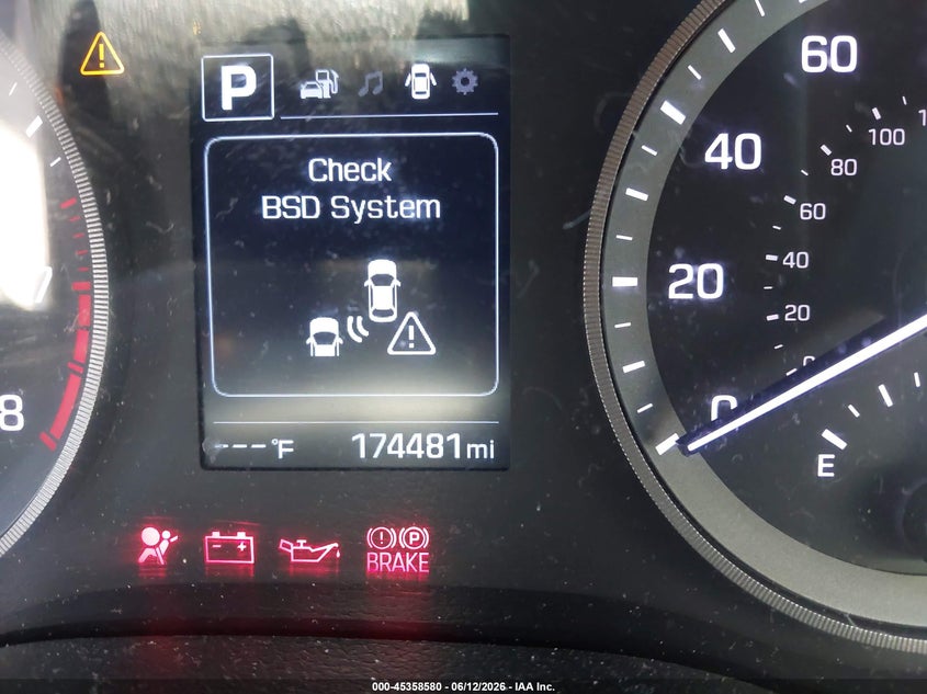 2017 Hyundai Tucson VIN KM8J3CA29HU313366 IAAI salvage auction — FRONT END, Certificate Of Title (Nebraska), sold $25 on 2026-07-23 (photo 7)