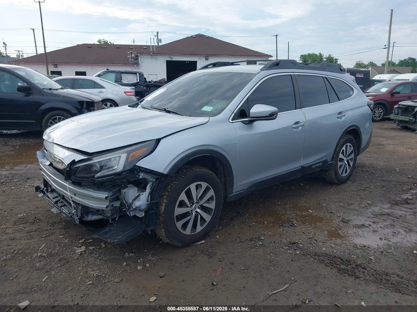 2021 Subaru Outback VIN 4S4BTADC7M3134076 IAAI salvage auction — FRONT END, Wait Title, sold $6,200 on 2026-08-01 (photo 2)