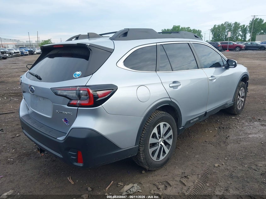 2021 Subaru Outback VIN 4S4BTADC7M3134076 IAAI salvage auction — FRONT END, Wait Title, sold $6,200 on 2026-08-01 (photo 4)