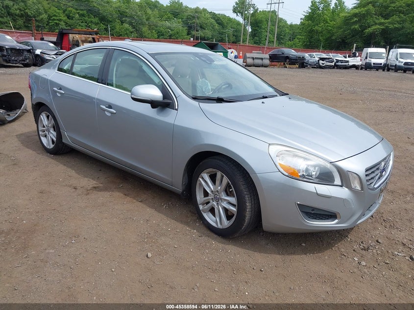 2013 Volvo S60 VIN YV1612FS2D2187175 IAAI salvage auction — LEFT SIDE, Salvage (Idaho), sold $1,300 on 2026-07-15 (photo 1)