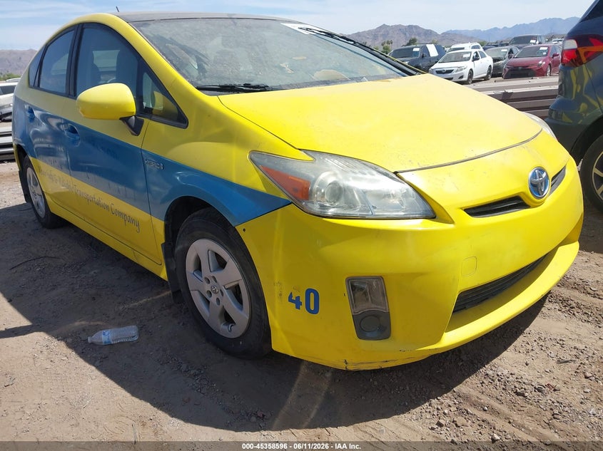 2010 Toyota Prius VIN JTDKN3DU3A0089315 IAAI salvage auction — NORMAL WEAR, Clear-Dealer Only (Arizona), sold $325 on 2026-07-28 (photo 1)