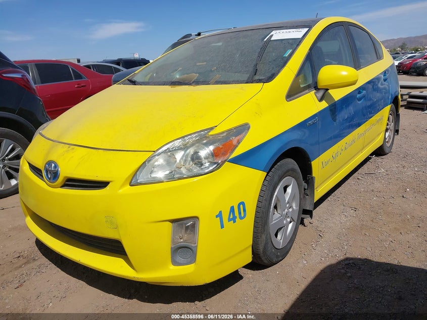 2010 Toyota Prius VIN JTDKN3DU3A0089315 IAAI salvage auction — NORMAL WEAR, Clear-Dealer Only (Arizona), sold $325 on 2026-07-28 (photo 2)