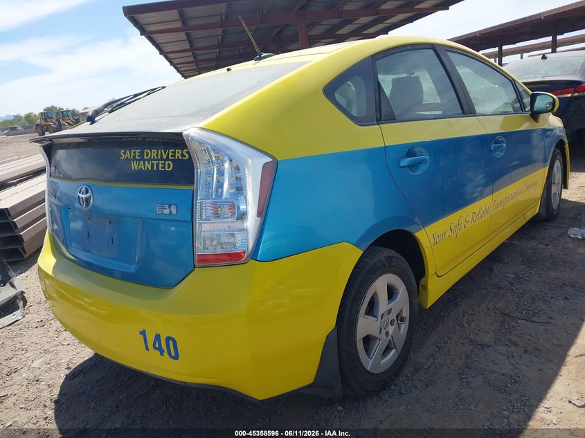 2010 Toyota Prius VIN JTDKN3DU3A0089315 IAAI salvage auction — NORMAL WEAR, Clear-Dealer Only (Arizona), sold $325 on 2026-07-28 (photo 4)