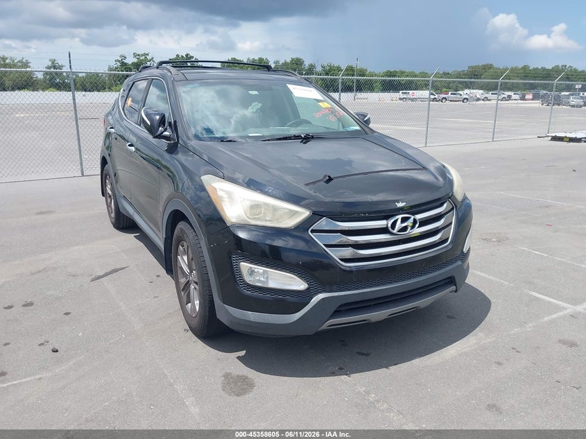 2016 Hyundai Santa fe VIN 5XYZU3LB2GG306289 IAAI salvage auction — NORMAL WEAR, Salvage Title, sold $1,800 on 2026-07-27 (photo 1)