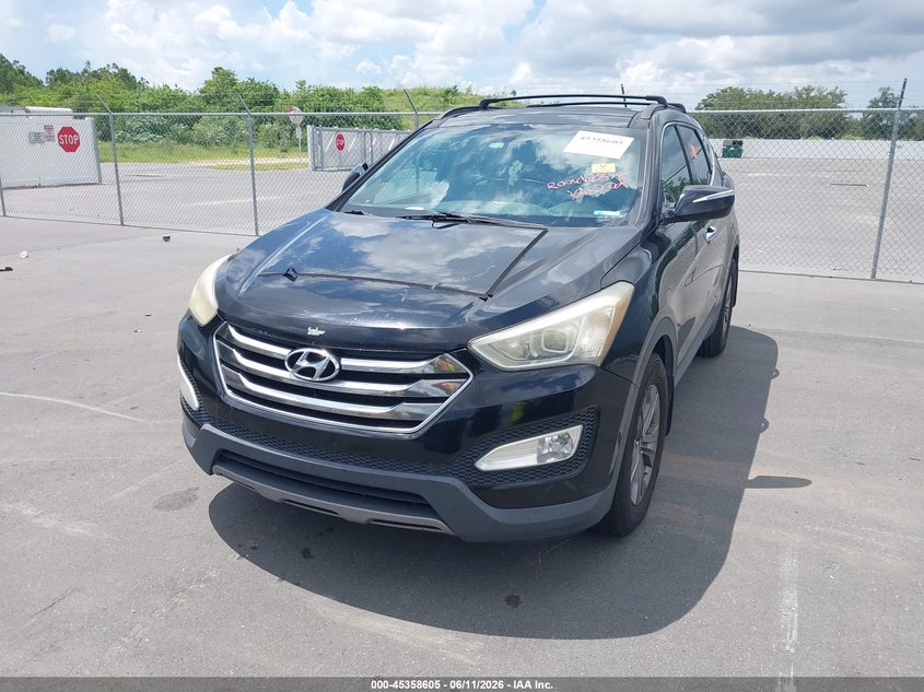 2016 Hyundai Santa fe VIN 5XYZU3LB2GG306289 IAAI salvage auction — NORMAL WEAR, Salvage Title, sold $1,800 on 2026-07-27 (photo 2)