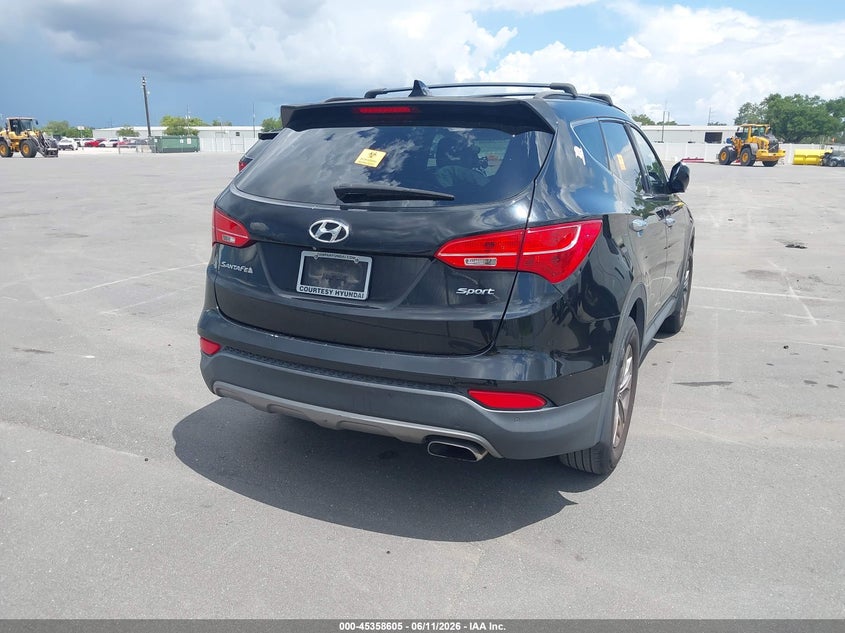 2016 Hyundai Santa fe VIN 5XYZU3LB2GG306289 IAAI salvage auction — NORMAL WEAR, Salvage Title, sold $1,800 on 2026-07-27 (photo 4)