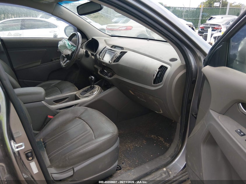 2016 Kia Sportage VIN KNDPCCACXG7804548 IAAI salvage auction — LEFT FRONT, Salvage (Kansas), sold $975 on 2026-07-24 (photo 5)