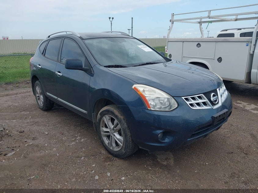 2012 Nissan Rogue VIN JN8AS5MT7CW251572 IAAI salvage auction — REPOSSESSION, Nrc Lienholder Repossession Paperwork (Texas), sold $1,500 on 2026-07-06 (photo 1)