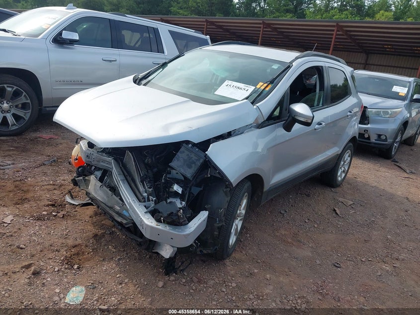 2021 Ford Ecosport VIN MAJ3S2GE4MC453519 IAAI salvage auction — FRONT END, Salvage (Alabama), sold $350 on 2026-07-22 (photo 2)