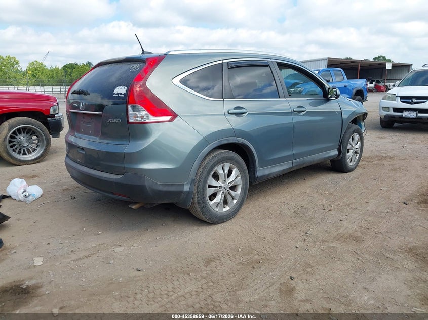 2012 Honda Cr-v VIN JHLRM4H76CC018433 IAAI salvage auction — FRONT END, Salvage (Tennessee), sold $1,775 on 2026-07-15 (photo 4)