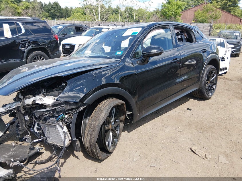 2020 Porsche Cayenne coupe VIN WP1BF2AY4LDA65789 IAAI salvage auction — FRONT END, Salvage (Massachusetts), sold $13,750 on 2026-09-11 (photo 2)