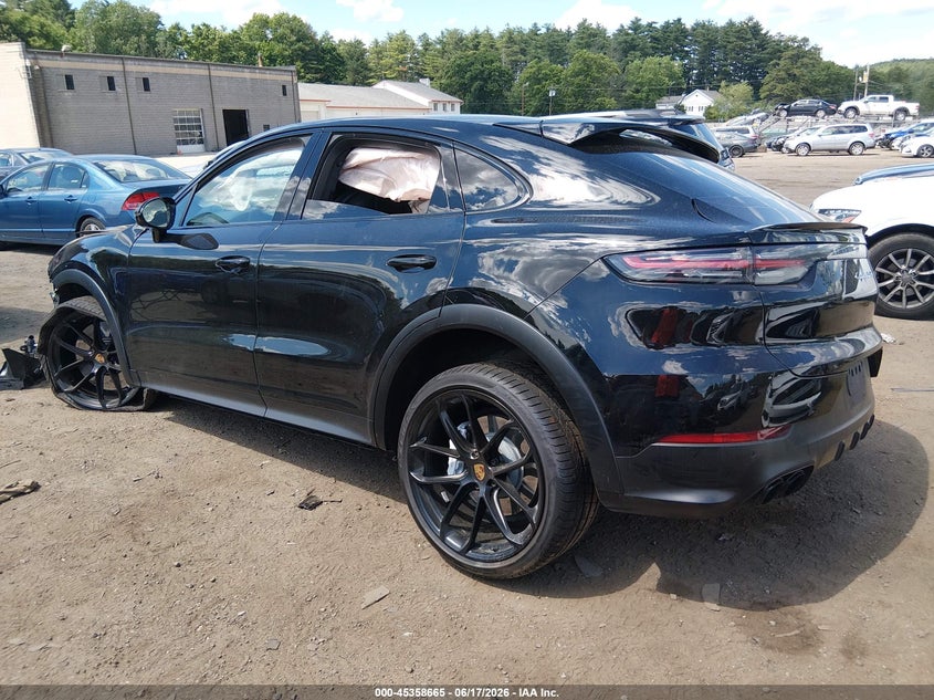 2020 Porsche Cayenne coupe VIN WP1BF2AY4LDA65789 IAAI salvage auction — FRONT END, Salvage (Massachusetts), sold $13,750 on 2026-09-11 (photo 3)