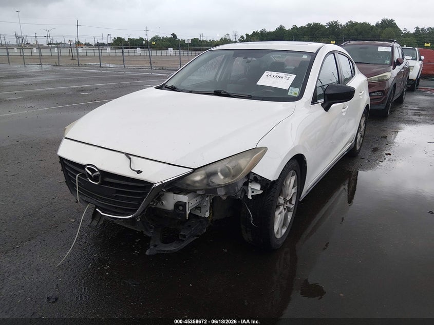 2015 Mazda 3 VIN JM1BM1V36F1233048 IAAI salvage auction — FRONT END, Salvage (Louisiana), sold $1,450 on 2026-07-13 (photo 2)