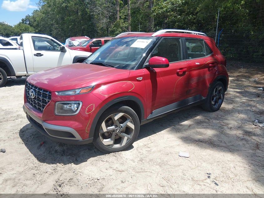2023 Hyundai Venue VIN KMHRC8A3XPU220167 IAAI salvage auction — SIDE, Salvage (South Carolina), sold $3,600 on 2026-07-09 (photo 2)