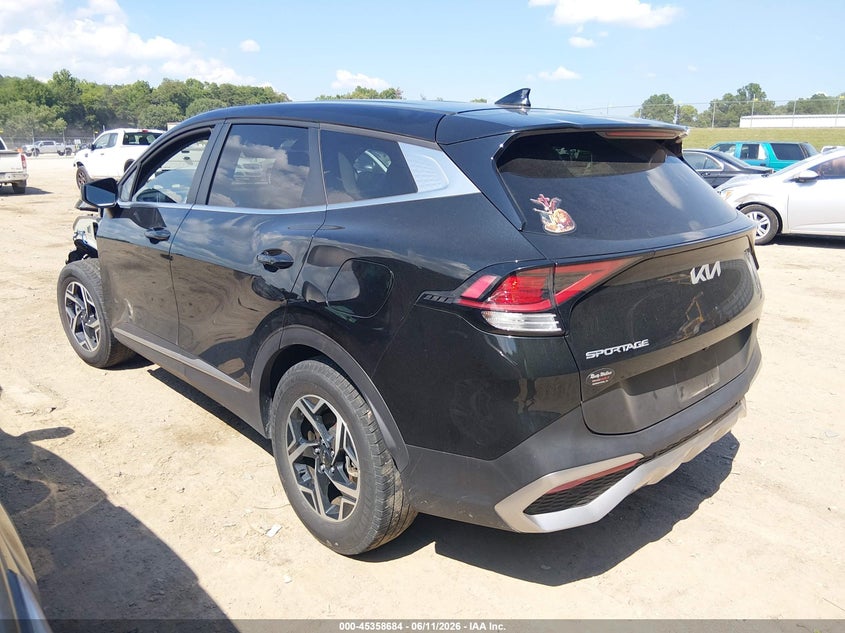 2023 Kia Sportage VIN KNDPU3AF1P7168755 IAAI salvage auction — FRONT END, Salvage (Tennessee), sold $6,050 on 2026-07-22 (photo 3)